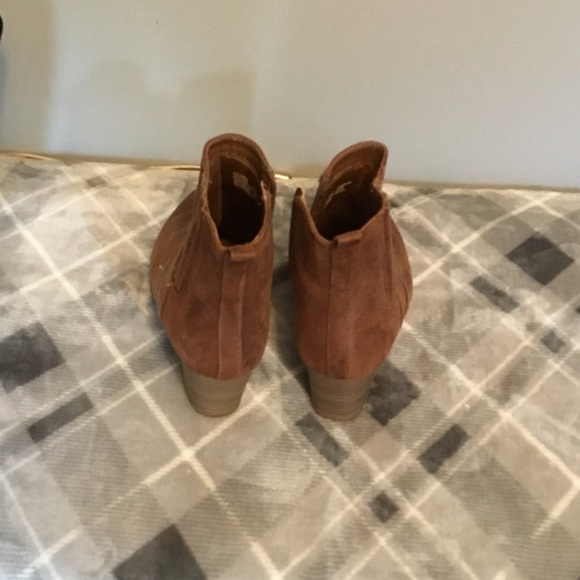 Women’s Brown Suede Ankle Boots - Picture 2 of 3